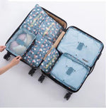 Luggage Organizer Set Waterproof 6-Piece Travel Pouches
