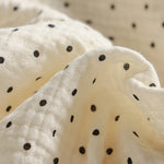 Lumbar Bolster Cushion Padded Support Cotton Blend Ruffled Trim