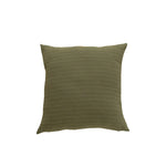 Lumbar Cushion Cover Knit Cotton Hidden Zipper Machine Washable