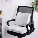 Lumbar Cushion Ergonomic Memory Foam Breathable Universal Fit
