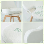 Lumbar Cushion Ergonomic Memory Foam Breathable Universal Fit