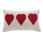 Lumbar Pillow Tufted Letter Plush Fill & Removable Cover