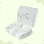 Lumbar & Seat Cushion Ergonomic Memory Foam Universal Fit