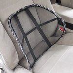 Lumbar Support Cushion Ergonomic Breathable Mesh Massage Nodes