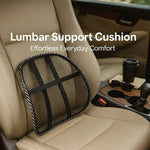 Lumbar Support Cushion Ergonomic Breathable Mesh Massage Nodes