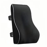 Lumbar Support Pillow Memory Foam Adjustable Straps Ergonomic Back Support