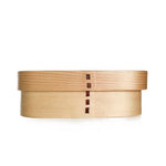 Lunch Box Wooden Removable Divider Secure Strap