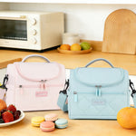 Lunch Cooler Bag Insulated Splash-Resistant Removable Shoulder Strap
