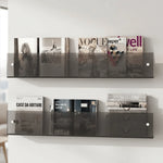 Magazine Holder Acrylic Wall-Mounted Space-Saving Storage