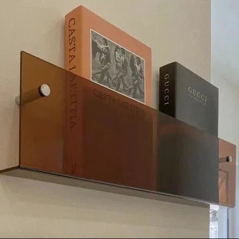 Magazine Holder Acrylic Wall-Mounted Space-Saving Storage
