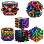 Magnetic Ball Building Set Metal 216 Pieces