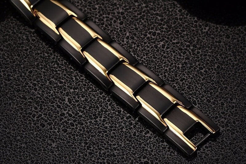 Magnetic Bracelet Stainless Steel Integrated Magnets Rust-Resistant