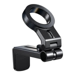 Magnetic Phone Holder 360° Rotating Spring-Loaded Clamp