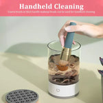 Makeup Brush Cleaner USB-Powered Rotating Cleaning & Drying