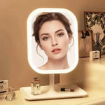 Makeup Mirror LED Three Light Modes Touch Control & USB Rechargeable