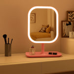 Makeup Mirror LED Three Light Modes Touch Control & USB Rechargeable