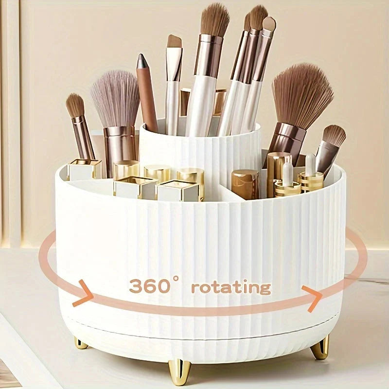 Makeup Organizer 360° Rotating Acrylic Storage
