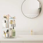 Makeup Organizer 360° Rotating & Adjustable Shelves