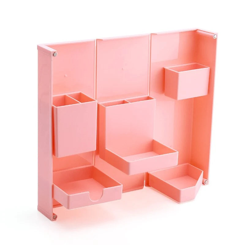 Makeup Organizer Box Foldable ABS Compact