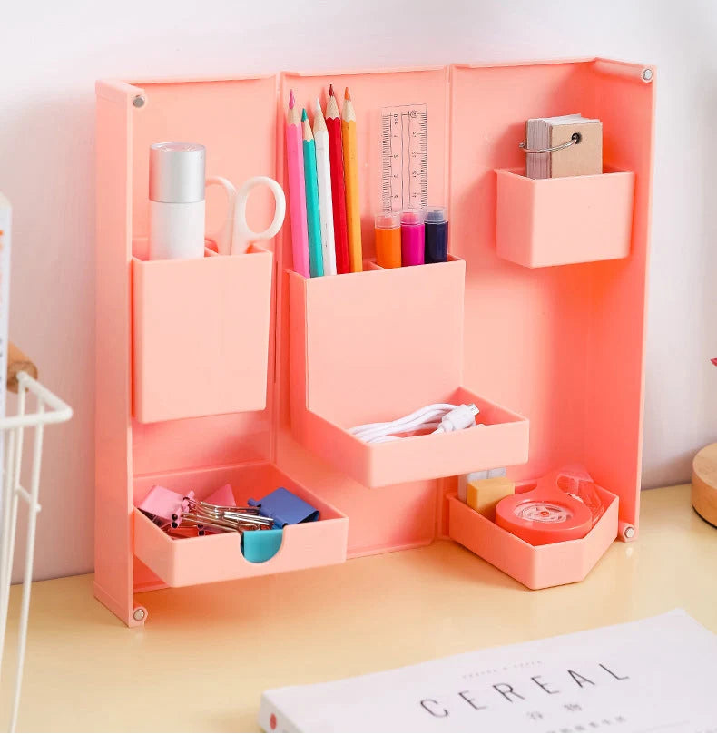Makeup Organizer Box Foldable ABS Compact