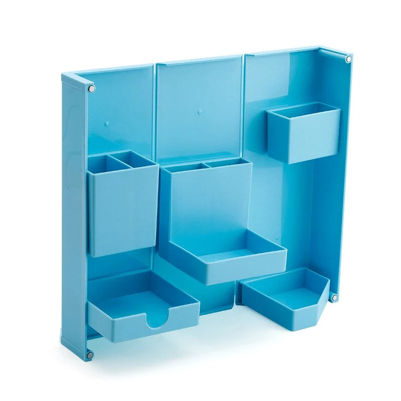 Makeup Organizer Foldable ABS Single-Tier Storage Box