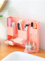 Makeup Organizer Foldable ABS Single-Tier Storage Box