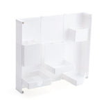 Makeup Organizer Foldable ABS Single-Tier Storage Box