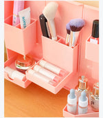 Makeup Organizer Foldable ABS Single-Tier Storage Box