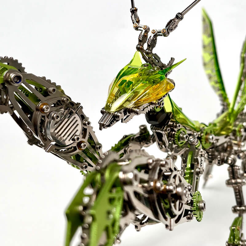 Mantis Model Kit Stainless Steel Articulated Joints 1200+ Pieces