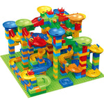 Marble Run Building Set 168 Pieces Tracks Ramps & Tunnels