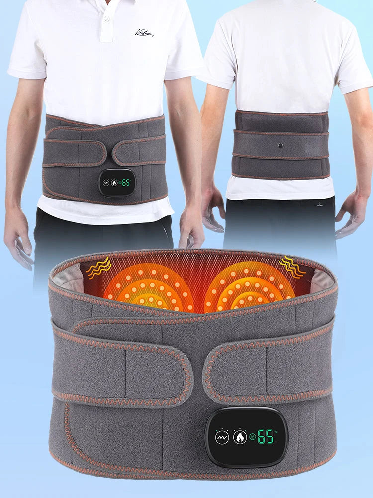 Massage Belt Red Light & Vibration USB Rechargeable