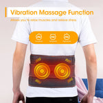 Massage Belt Red Light & Vibration USB Rechargeable