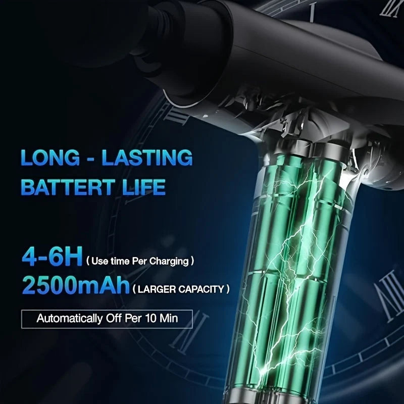 Massage Gun Cordless 30 Speeds & 10 Heads