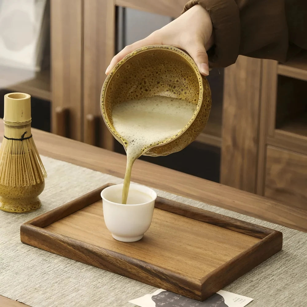 Matcha Tea Set Ceramic Bowl Set of 5