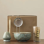 Matcha Tea Set Ceramic Bowl Set of 5