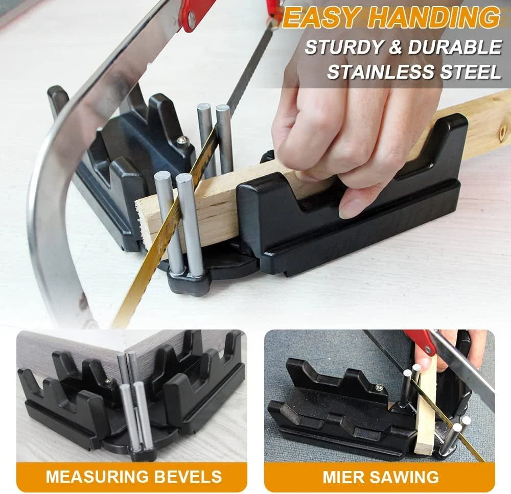 Measuring & Mitre Saw Tool 2-in-1 Optional Stainless Blade