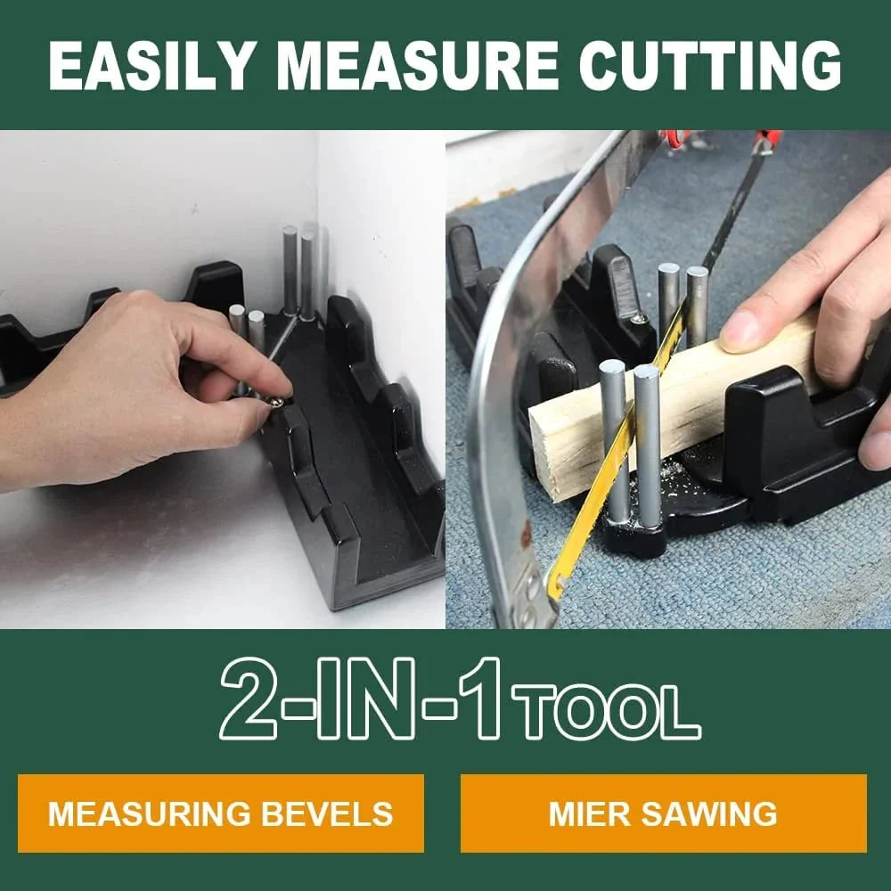 Measuring & Mitre Saw Tool 2-in-1 Optional Stainless Blade