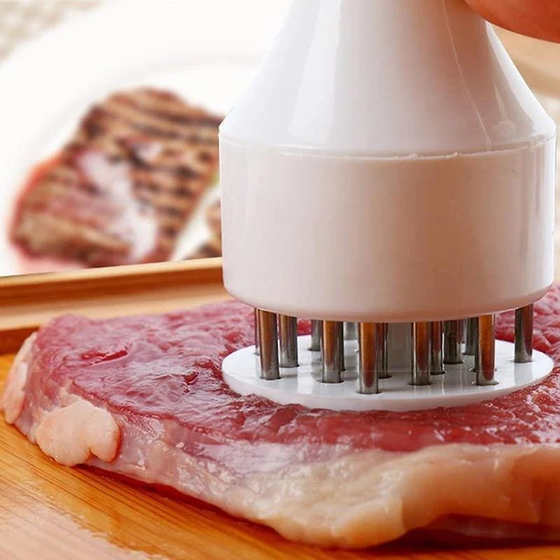 Meat Tenderizer Ultra-Sharp Stainless Steel Needles Ergonomic Handle