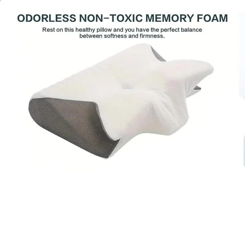 Memory Foam Pillow Butterfly Shape Neck & Arm Support