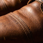 Men’s Ankle Boots Lace-Up Brown Lug Sole