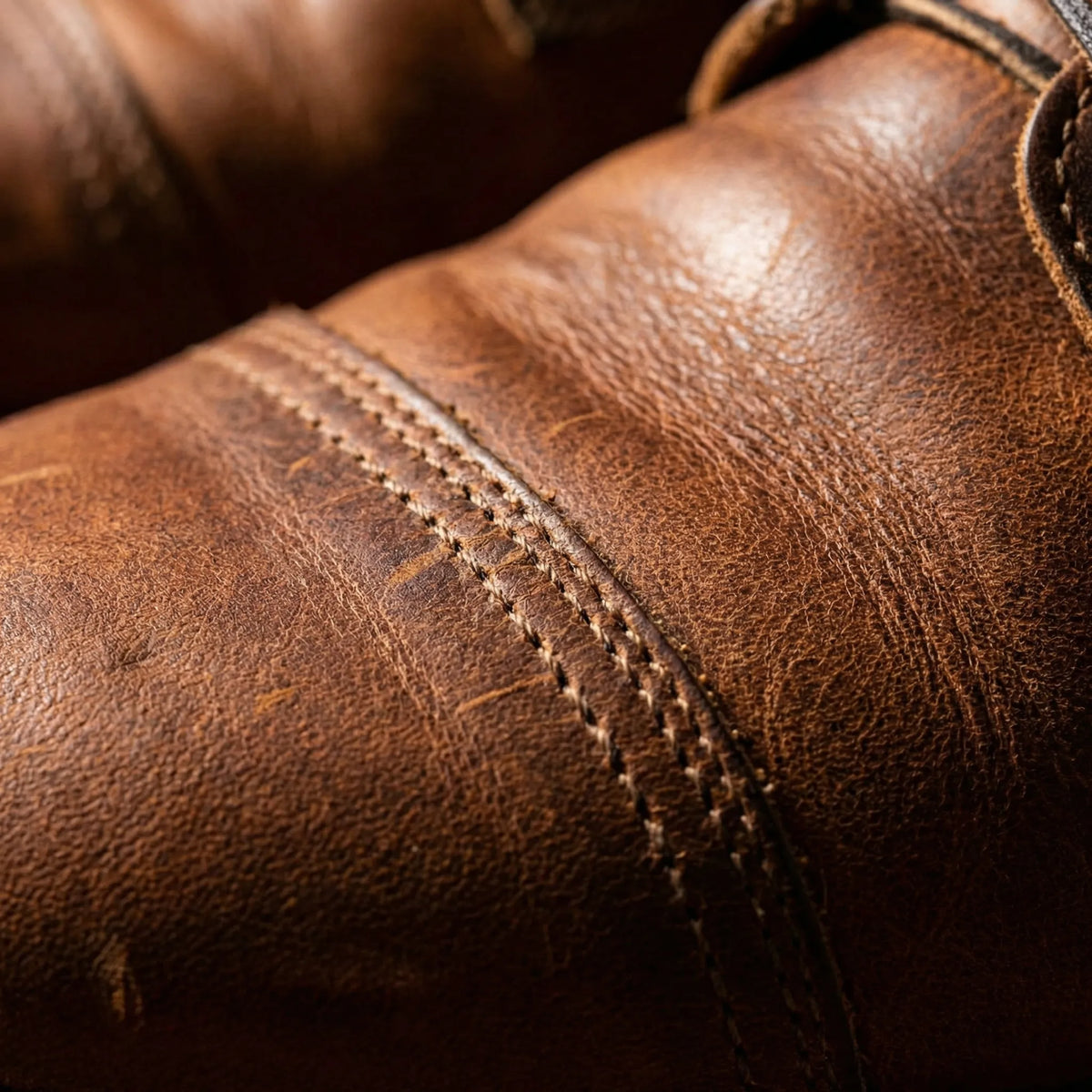 Men’s Ankle Boots Lace-Up Brown Lug Sole