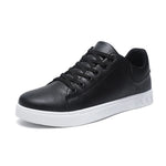 Men's Barefoot Shoes Zero-Drop Faux Leather Roomy Toe Box
