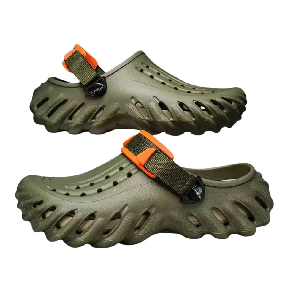 Men's Clogs Lightweight EVA Cushioned Anti-Slip Outsole