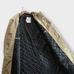 Men’s Coat Mid-Length Button-Front Turn-Down Collar