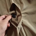 Men’s Coat Mid-Length Button-Front Turn-Down Collar