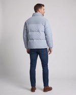 Men’s Quilted Jacket Lightweight Insulated Two Side Pockets
