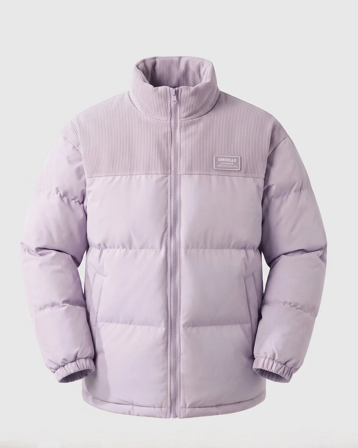 Men’s Quilted Jacket Lightweight Insulated Two Side Pockets