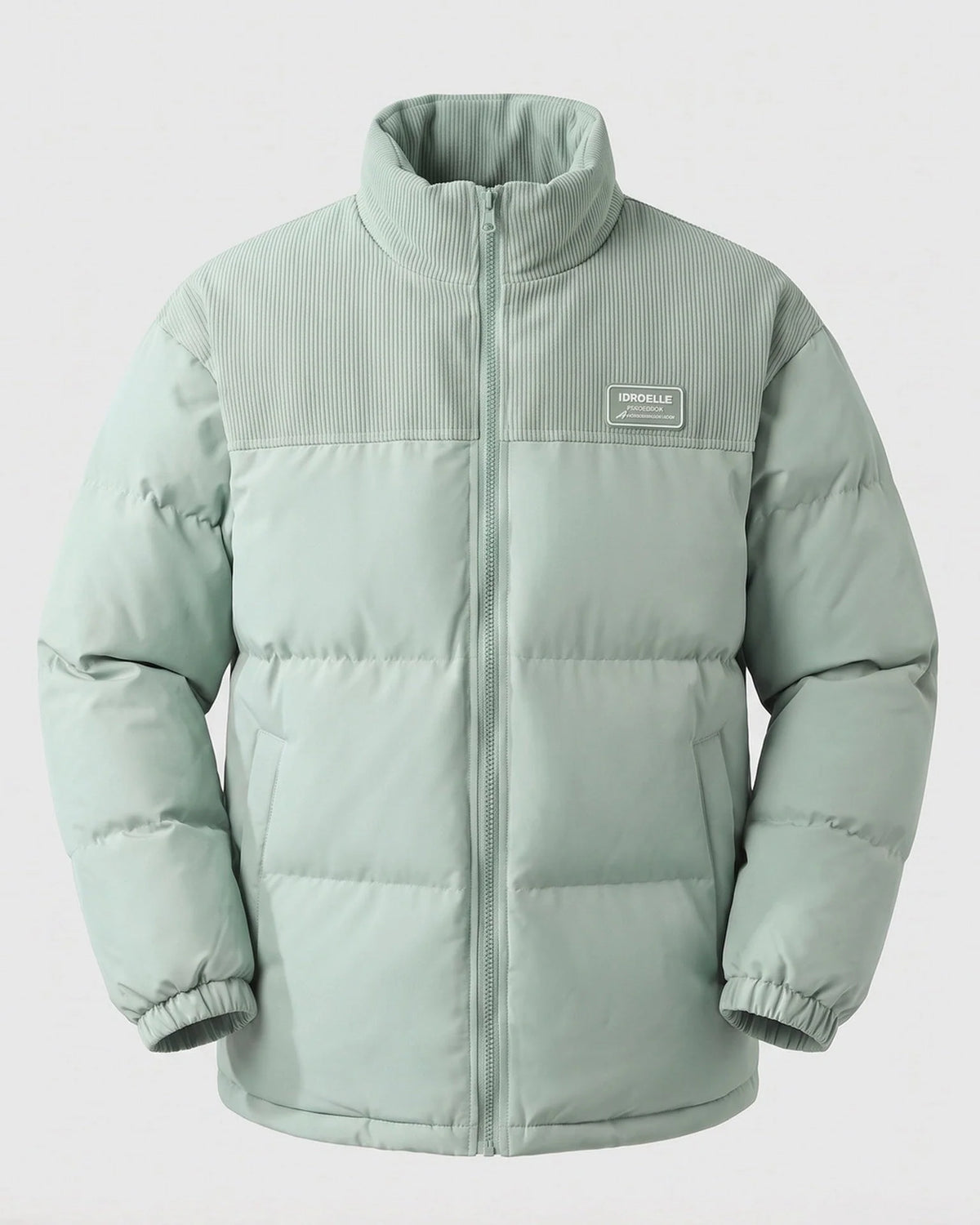 Men’s Quilted Jacket Lightweight Insulated Two Side Pockets