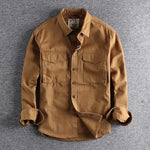 Men’s Shirt 100% Cotton Twill Double Chest Pockets
