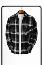 Men’s Shirt Jacket Classic Check Heavyweight Relaxed Fit